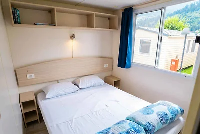 Mobilehome mit Klimaanlage, Terrasse und Pool