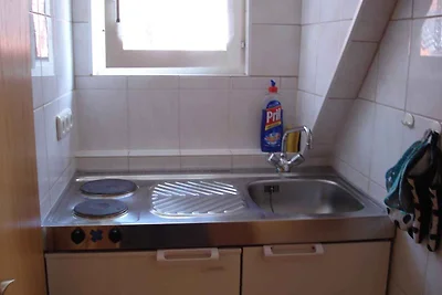 Ferienwohnung unter Schilfdach, nur 100 m vom