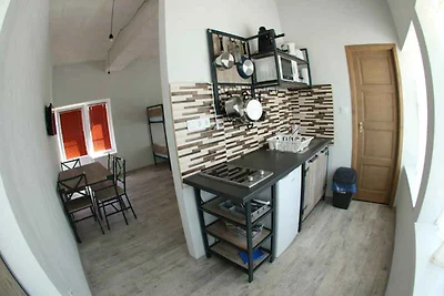 Studio mit Whirlpool, Sauna, Terrasse und Kli