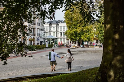 Studio mit überdachter Terrasse und