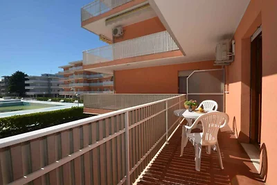 Ferienwohnung mit Klimaanlage, Balkon und