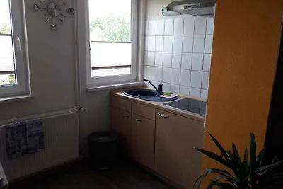 Ferienwohnung mit Terrasse im Garten