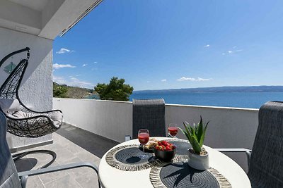 Ferienwohnung mit Balkon und Meerblick