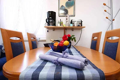 Apartment am Meer mit Balkon, Meerblick, WLAN