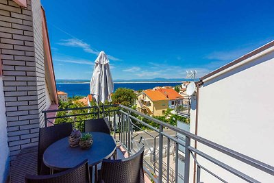 Ferienwohnung mit Balkon und Meerblick