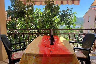 Gemütliche Ferienwohnung Šantić mit Meeresbli