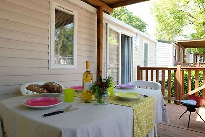 Mobilehome mit direktem Zugang zum Strand