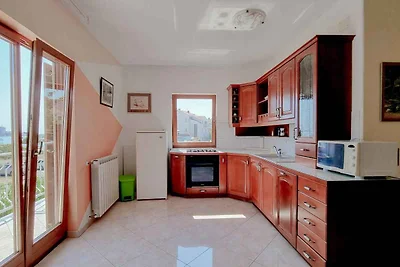 Ferienwohnung mit Balkon und Meerblick