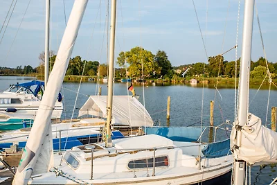 Ferienwohnung Terrasse und Blick aufs Wasser