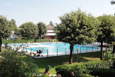 Ferienhaus con giardino e piscina