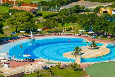 Mobilehome mit Klimaanlage, Terrasse und Pool