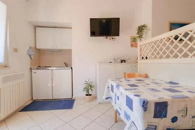 Studio mit Terrasse 100 m vom Strand