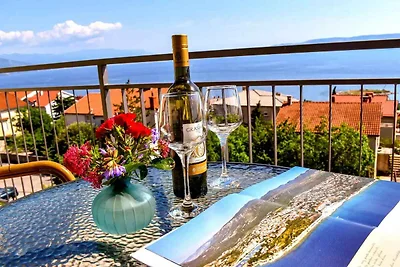 Ferienwohnung mit Klimaanlage und Meerblick