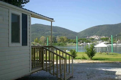 Mobilehome mit Klimaanlage und Terrasse