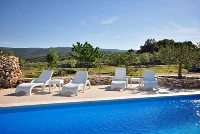 Ferienhaus mit Pool und Klimaanleg