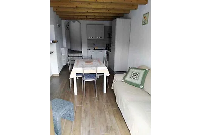 Ferienhaus mit Balkon und Garten