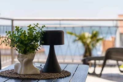 Ferienwohnung mit Meerblick