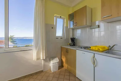 Gemütliches Studio mit Meerblick in Selce bei