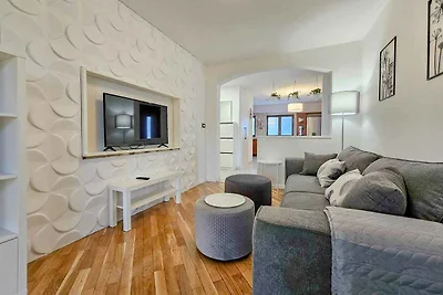 Ferienwohnung 15 m vom Strand mit Terrasse