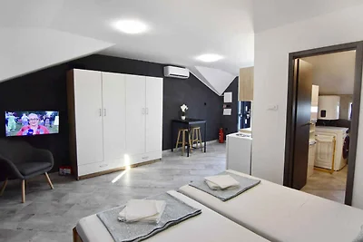 Studio für Paare mit gemeinsamer Terrasse in