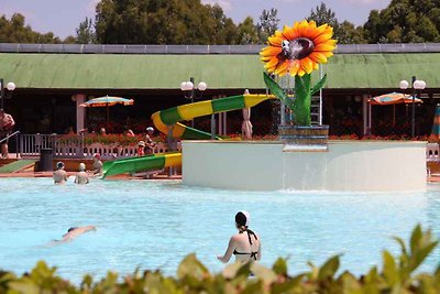 Mobilehome mit Grillmöglichkeit und Pool