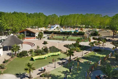 Mobilehome mit Klimaanlage, Terrasse und Pool