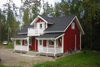 Ferienhaus mit Strandsauna am See und eigenem