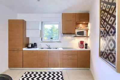 Ferienhaus mit Whirlpool und Meerblick in