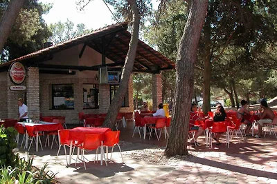 Mobilehome mit Klimaanlage und Terrasse