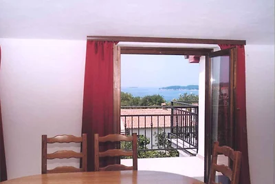 Ferienwohnung mit Terrasse, Meerblick und