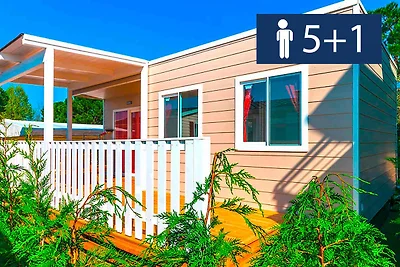 Mobilehome mit Klimaanlage, Terrasse und Pool