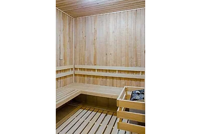 Ferienhaus mit Sauna mit Duschecke