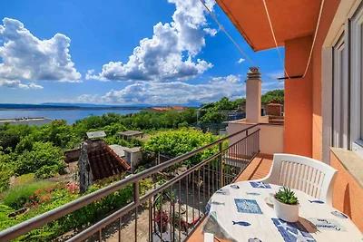 Ferienwohnung mit Balkon und Meerblick
