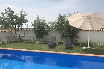 Ferienhaus mit Pool und Fitness