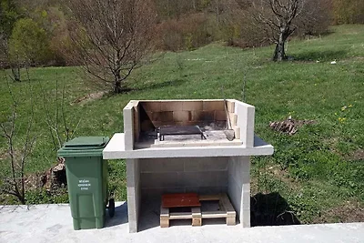 Ferienhaus in einer abgelegenen Gegend an ein