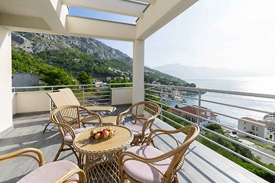 Ferienwohnung mit Terrasse und Meerblick