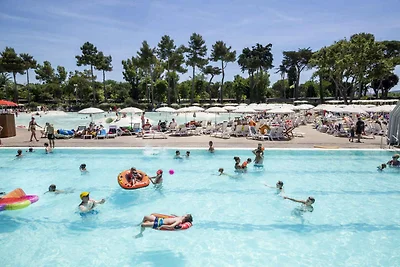 Mobilehome mit Klimaanlage, Terrasse und Pool