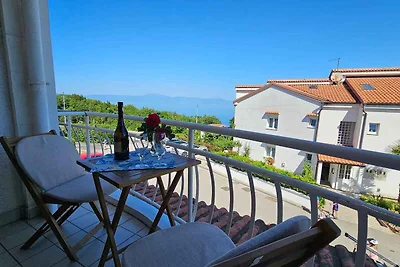 Ferienwohnung mit Balkon und Meerblick