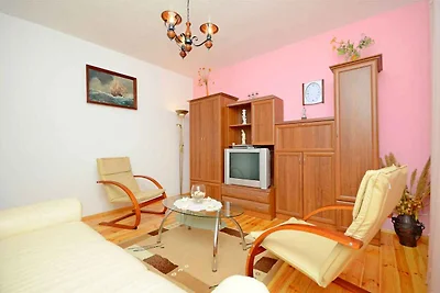 Ferienhaus mit Balkon und Meerblick