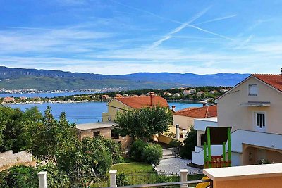 Ferienwohnung mit einen Balkon und Meerblick