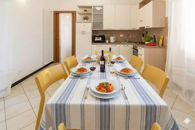 Ferienwohnung mit Garten, Balkon und Internet