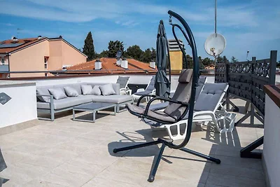 Ferienwohnung mit Dachterrasse und Whirlpool
