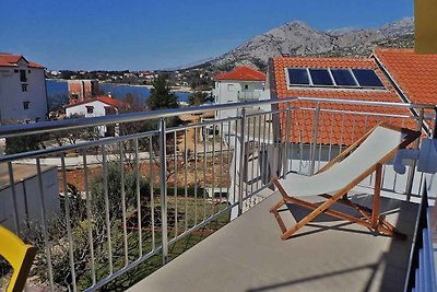 Ferienwohnung mit Balkon und Meerblick