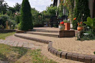 Ferienhaus am Żarnowieckie-See in der Nähe de