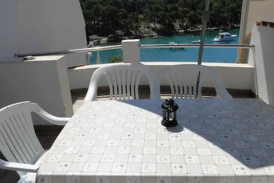 Ferienwohnung am Meer mit Terrasse und