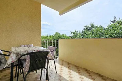 Ferienwohnung Balkon mit Möbeln
