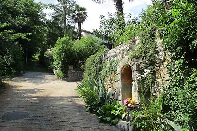 Ferienhaus mit Garten und Meerblick