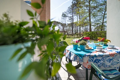 Ferienwohnung mit Garten und Klimaanlage