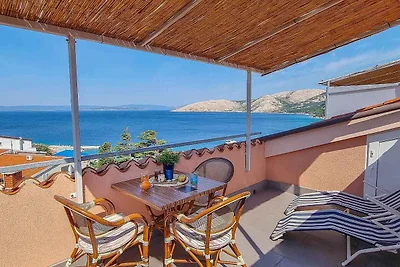 Studio mit Terrasse und Meersicht