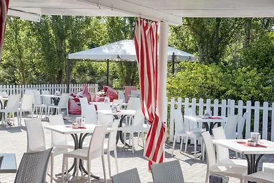 Mobilehome mit Klimaanlage, Terrasse und Pool